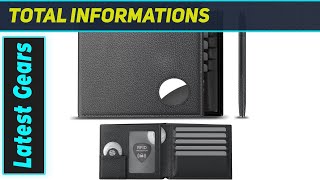 Best Slim AirTag Wallet Typecase Leather Wallet Hands-On