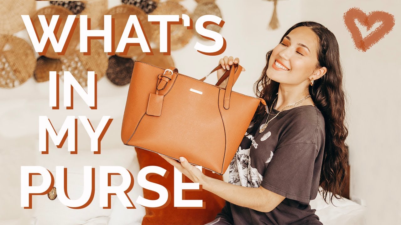 WHAT'S IN MY BAG/PURSE EVERYDAY ESSENTIALS 2020 YouTube