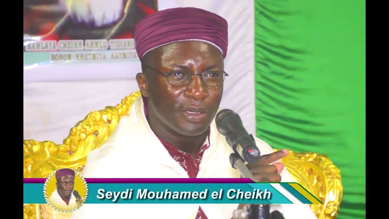 CONFÉRENCE DE SEYDI MOUHAMED EL CHEIKH A ROSSO-SÉNÉGAL - JUIN 2018.