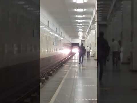 Московское метро, встречайте!!! На станции Партизанская