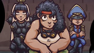 Troubling Trio Commissar Warhammer 40K Comic Dub
