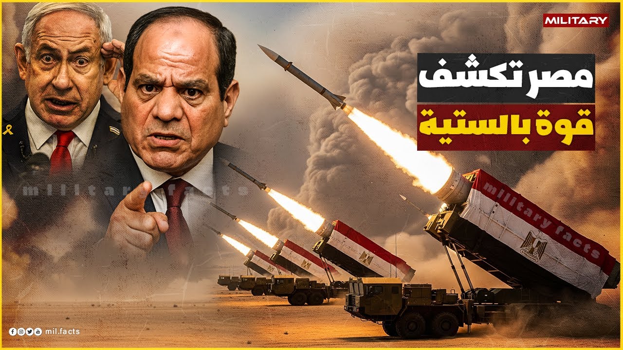 الصاروخ المصري الجديد… قوة بعيدة المدى تتكشف! وترعب اسرائيل واثيوبيا معا