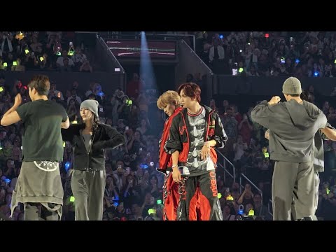 [4K] 250801 KCON LA MARK (마크) 'RIGHTEOUS' \u0026 '+82 PRESSIN' (FT. HAECHAN 해찬) FANCAM (직캠)