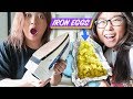 Cooking with CLOTHING IRON ► Scrambled Eggs with Cheese (ft. Heyitsfeiii)