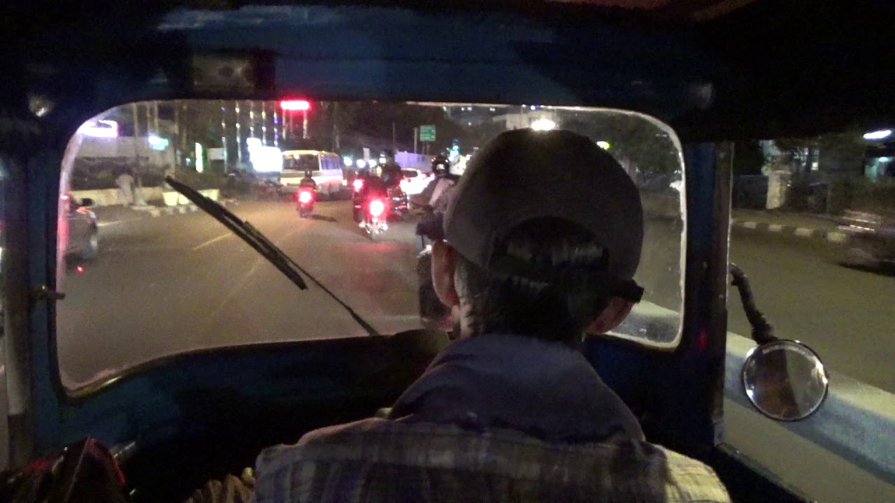 JAKARTA, Bajaj / Tuk Tuk, Traditional Taxi Indonesia.  09/2015