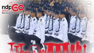 Singapore Civil Defence Force's (SCDF) Guard of Honour (GOH) contingent debut | NDP 2025
