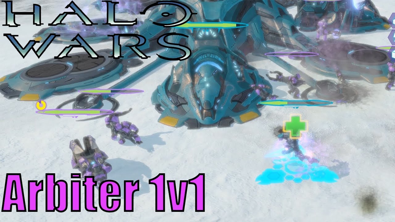 Halo Wars (1v1) Close Game as the Arbiter - YouTube