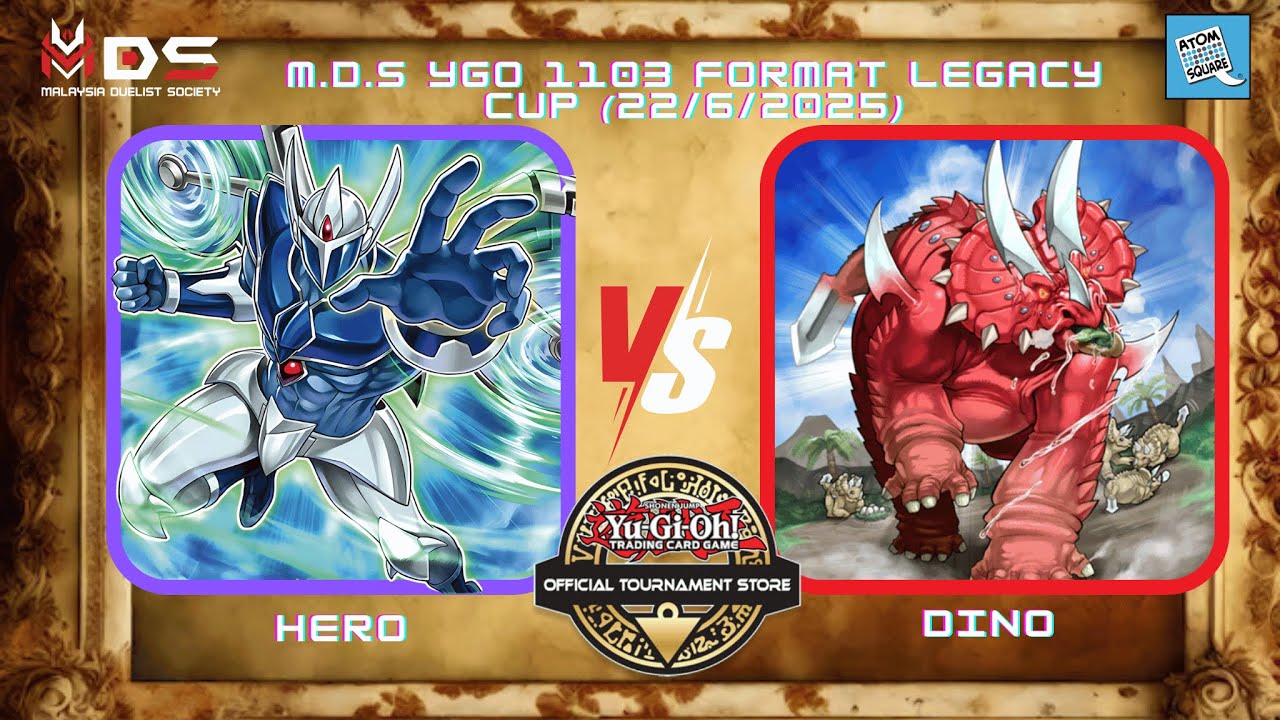 Yu-Gi-Oh! 遊戯王 M.D.S OCG JP 1103 Format Legacy Cup 22/6/2025 