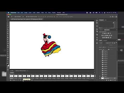 वीडियो: फोटोशॉप में एनिमेशन कैसे सेव करें