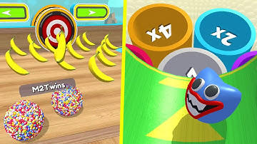 Going Balls Vs Action Balls All Levels Gameplay Android iOS #415