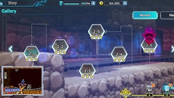 Megaman X Dive | 03 | Stage 2 Gallery with First Armor X | Normal Mode