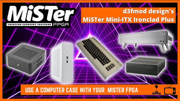 MiSTer FPGA in a Computer Case with the MiSTer Ironclad Plus Board
