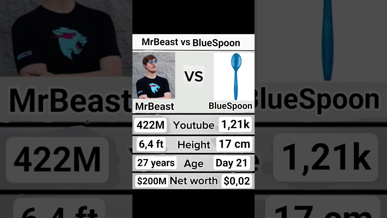 MrBeast vs BlueSpoon