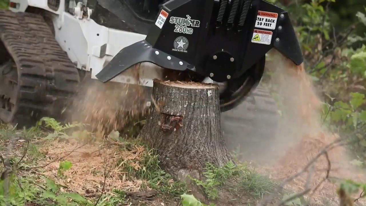 Rent The Skid Steer Stump Grinder Attachment Stumper 280 YouTube rent-the-skid-steer-stump-grinder-attachment-stumper-280-youtube