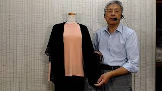 裾レース　ボレロの説明です徳島呉服寝具洋服タオルギフト山善