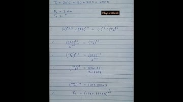 TIFR GS 2022 PHYSICS (PART A) Q. 13 - THERMODYNAMICS