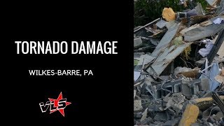 Vinnie Langdon BREAKING NEWS Wilkes-Barre PA Tornado Damage