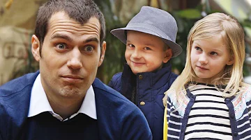 Is Henry Cavill the middle child?