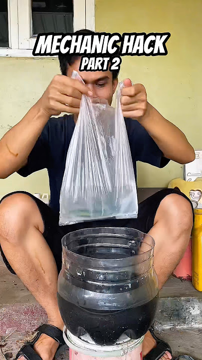 Mechanic Hack Part 2 – Genius Oil Rescue Trick! #heavyequipment #mechanic