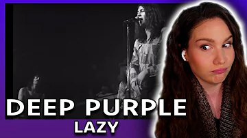 First time reaction to: Deep Purple - Lazy (Live 1972) I Artist Reacts I