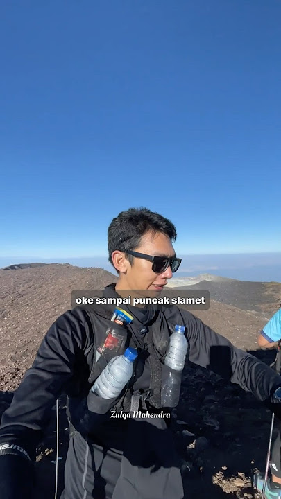 TEKTOK GUNUNG SLAMET #pendakigunung #pendakiindonesia #pendakian #mendaki