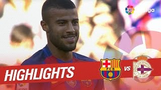 Resumen de FC Barcelona vs Deportivo de la Coruña (4-0)