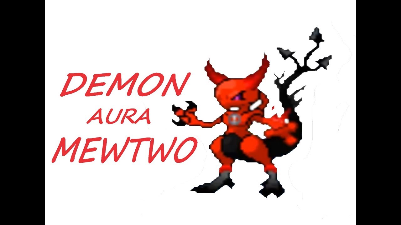 Roblox Project Pokemon Demon Aura Mewtwo Youtube - roblox card aura