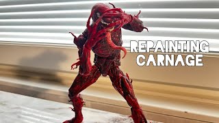 Repainting Marvel Legends Carnage