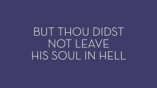 Handel - MESSIAH - But Thou Didst not Leave His Soul in Hell