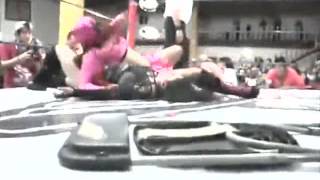 Yuca Jumping Tombstone Injures Miss Janeth