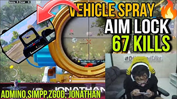1V4 !! DEADLY DUO SIMP & JONATHAN 🔥 CONQUEROR LOBBY DESTROYE 😎FULL AGRESSIVE @JONATHANGAMINGYT