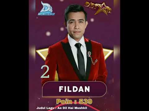 D'STAR TOP 30 [ Hasil Akhir Round 1,Urutan Poin Yang Di Dapat Para Bintang ]