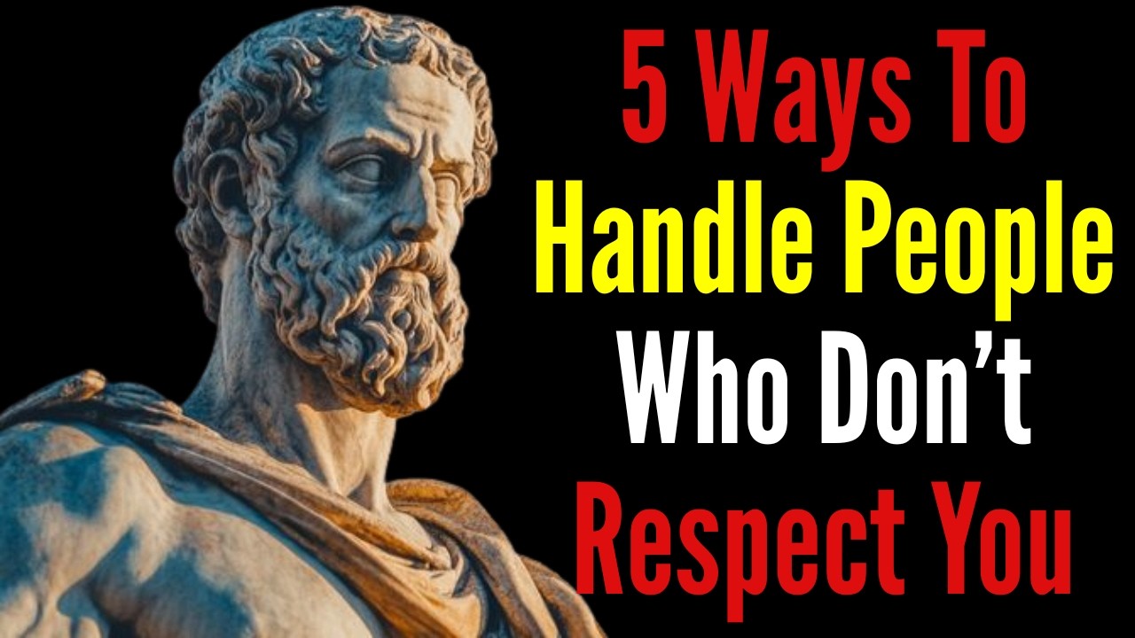 5 Powerful Stoic Strategies for Handling Disrespect | Stoicism