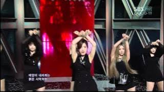 [1080p HD]120708 T-ara - Don't Leave   Day By Day @ SBS Inkigayo