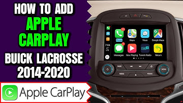 Buick Lacrosse Apple CarPlay - How To Add Apple CarPlay Buick Lacrosse 2014-2020 Navtool Interface