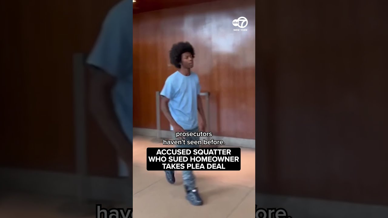 He was accused of squatting in a home -- and then suing the homeowner for evicting him