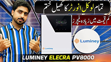 Luminey Elecra PV8000 Review | Best 6KW Hybrid Inverter? Full Load Test Inside!