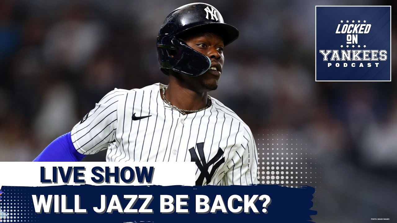 LIVE SHOW:  Jazz Chisholm Jr. wants to stay in the Bronx but would the Yankees want him back?