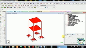 Staad Pro V8i SS6 (Computer Aided Building Analysis & Design) Lecture 4