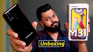 Samsung Galaxy M31 Unboxing & First Impressions ⚡⚡⚡ 6000mAh Battery, 64MP Cameras And More