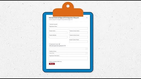 Canvas LTI Integration Requests