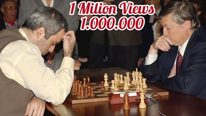 Magnus Carlsen vs Garry Kasparov #chess #chesstok #chessplayer #master