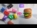 Diy clay burger  tutorial shorts