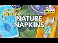 Printed Nature Napkins