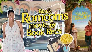 Lets talk Black Romcoms 💕✨movie + book recommendations