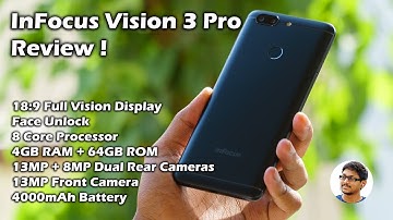 InFocus Vision 3 Pro Unboxing, Review, Performance & Camera Test!
