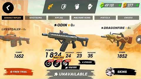 Buying Firefly assault rifle, insane luck