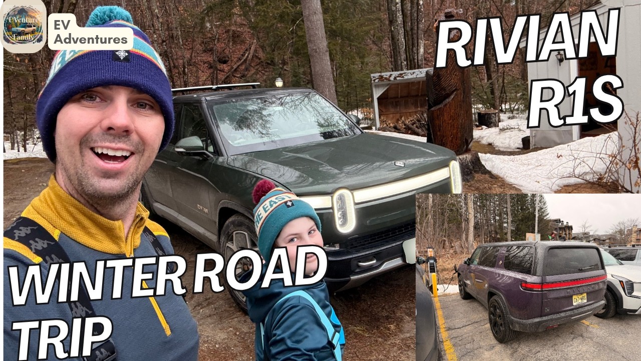 Charging Drama & Rare Borealis Rivian First Look: Our Stratton to NJ ...