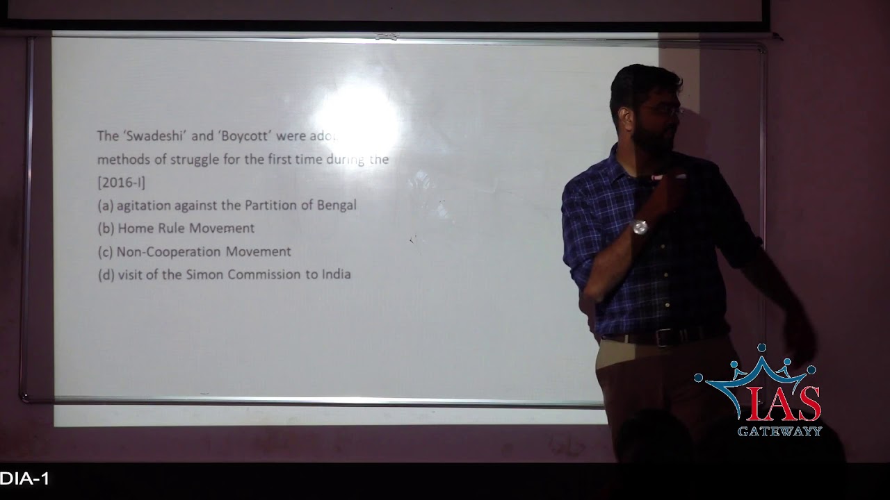 UPSC Orientation Class | Subject based prelims test series : 9 | Modern India