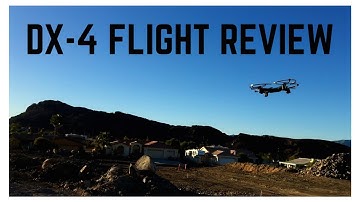 DX-4 Drone Camera Video Review